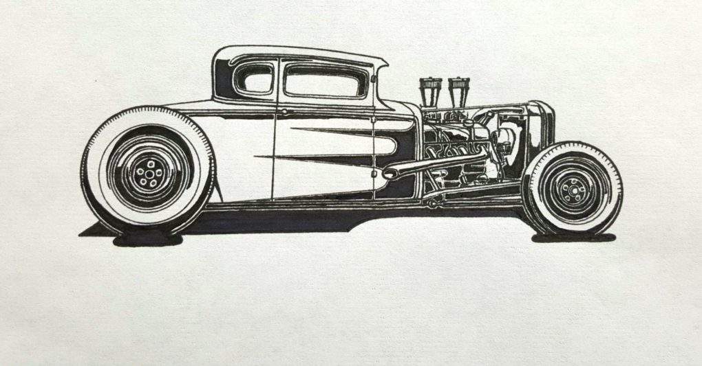 Aaron Thomas Art Sketching Your Favorite Cars 2772